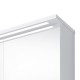 Veidrodinė spintelė Riva SV50-9K 48 cm balta, su apšvietimu