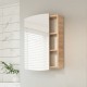Veidrodinė spintelė Riva SV54 54 cm Sonoma Oak