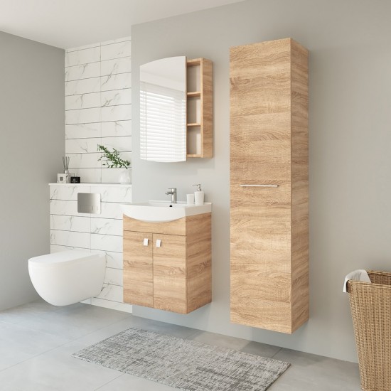 Veidrodinė spintelė Riva SV54 54 cm Sonoma Oak