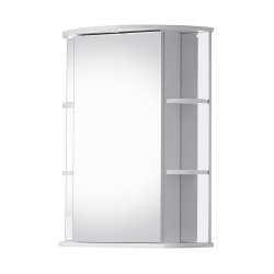 Veidrodinė spintelė Riva SV55-1 55 cm balta, su apšvietimu