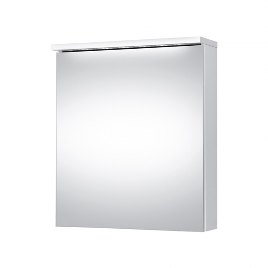 Veidrodinė spintelė Riva SV60C-2 60 cm balta, su apšvietimu