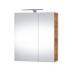 Veidrodinė spintelė Riva SV60C-2 60 cm Gold Graft Oak, su apšvietimu