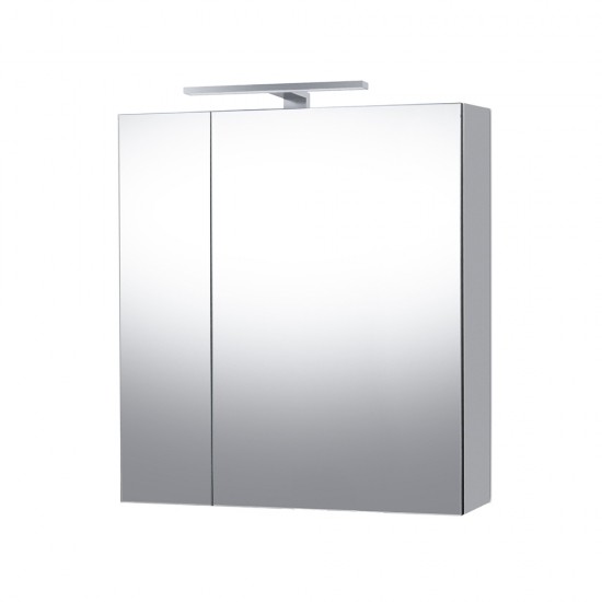 Veidrodinė spintelė Riva SV61 61 cm balta, su apšvietimu