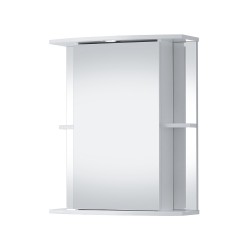 Veidrodinė spintelė Riva SV61 61 cm balta, su apšvietimu