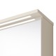 Veidrodinė spintelė Riva SV61F 60 cm Beige matinė, su apšvietimu