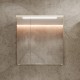 Veidrodinė spintelė Riva SV61F 60 cm Beige matinė, su apšvietimu