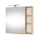 Veidrodinė spintelė Riva SV70-6 68 cm Sonoma Oak, su apšvietimu