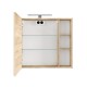 Veidrodinė spintelė Riva SV70-6 68 cm Sonoma Oak, su apšvietimu