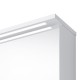 Veidrodinė spintelė Riva SV70C 68 cm balta, su apšvietimu