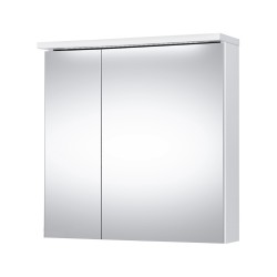 Veidrodinė spintelė Riva SV70C 68 cm balta, su apšvietimu