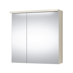 Veidrodinė spintelė Riva SV70RV-2 68cm Beige matinė, su apšvietimu