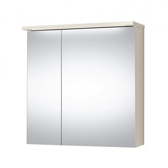 Veidrodinė spintelė Riva SV70RV-2 68cm Beige matinė, su apšvietimu