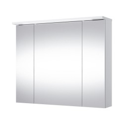 Veidrodinė spintelė Riva SV80-3 80 cm balta, su apšvietimu