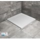 Dušo padėklas Radaway Teos C 100 x 100 cm akmens masės, baltas