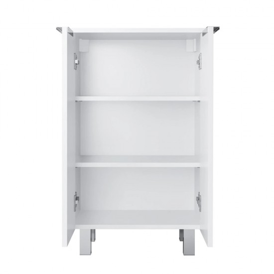 Ūkinė spintelė Riva UA50RV-3 50 cm balta, pastatoma 