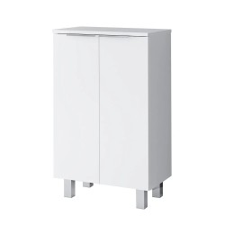 Ūkinė spintelė Riva UA50RV-3 50 cm balta, pastatoma 