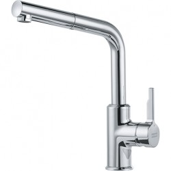 Maišytuvas Franke Urban 115.0595.083 chromo su ištraukiama žarna / dušeliu