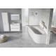 Akrilinė vonia Ravak Chrome 170 x 105 cm dešinės pusės balta