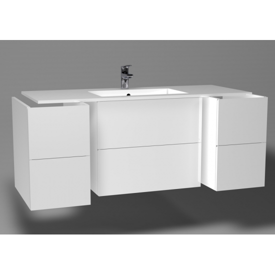 Spintelė voniai Blu Varia II 120 cm su praustuvu