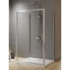 Dušo kabina New Trendy Varia DS 100 x 80 x 190 cm blizgus chromas, skaidrus stiklas