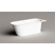 Akmens masės vonia Paa Vario L 166 x 75 cm, balta, AB kampai