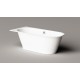 Akmens masės vonia Paa Vario XL 180 x 80 cm, balta, CD kampai