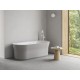 Akrilinė vonia Ravak Ypsilon 180 x 80 cm smoke grey / balta