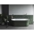 Akrilinė vonia Ravak Ypsilon 180 x 80 cm grey green / balta
