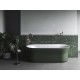 Akrilinė vonia Ravak Ypsilon 180 x 80 cm grey green / balta
