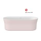 Akrilinė vonia Ravak Ypsilon 180 x 80 cm alabaster pink / balta